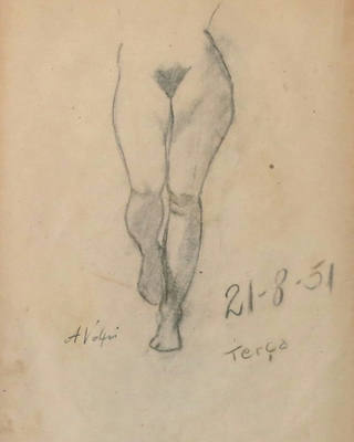 Alfredo Volpi - Nú feminino