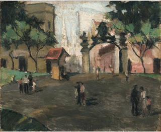 Milton Dacosta - Praça da República