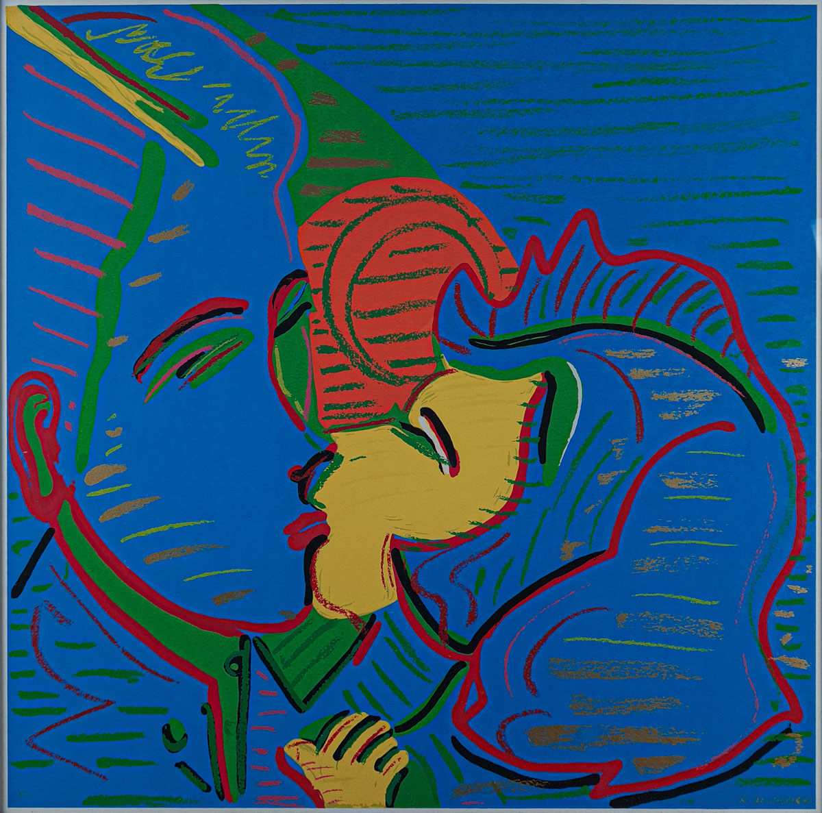 Rubens Gerchman - O beijo