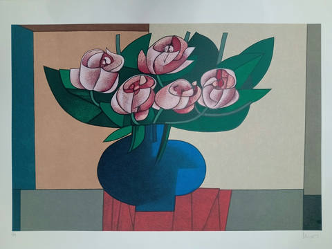 Vaso com flores