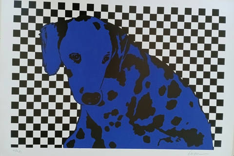 Cachorro azul