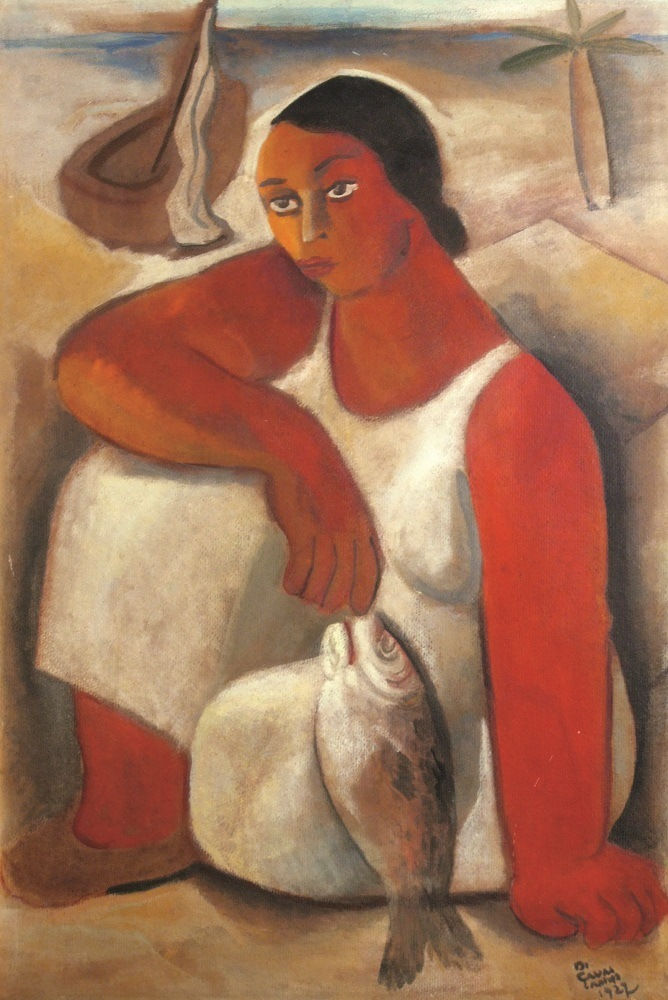 Emiliano di Cavalcanti - Vendedora de peixe