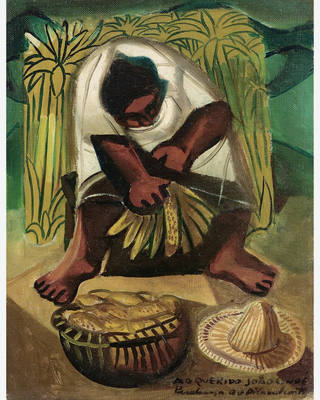 Emiliano di Cavalcanti - Figura com frutas
