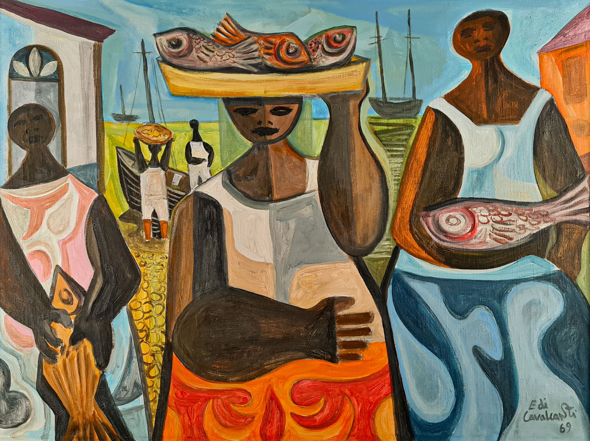 Emiliano di Cavalcanti - Vendedoras de peixes