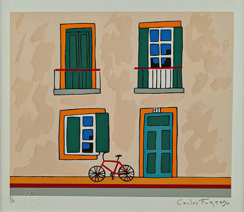 Portas e janelas verdes