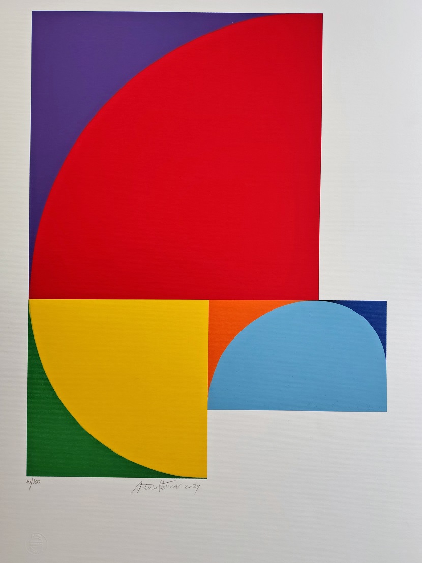 Antonio Peticov - Série Golden Circles
