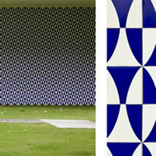 Athos Bulcão - painel de azulejos