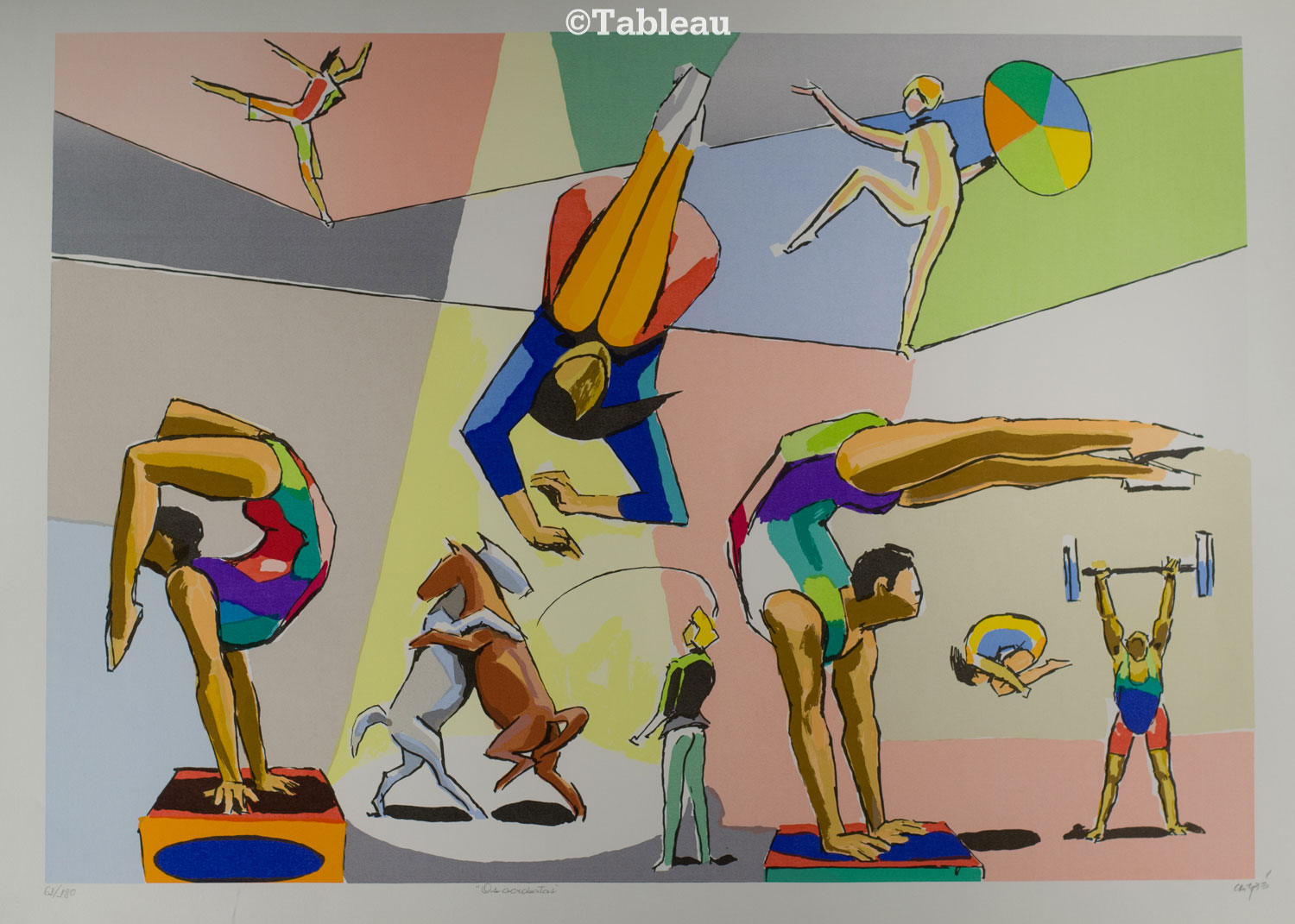 Os acrobatas