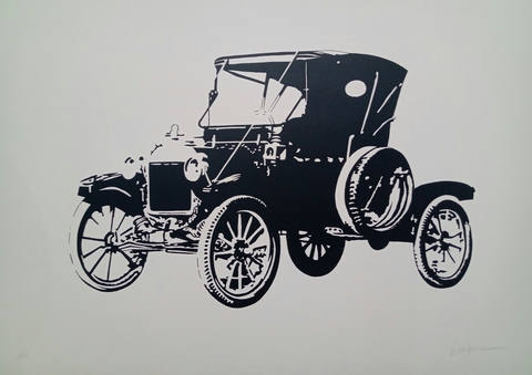 Carro Antigo Preto