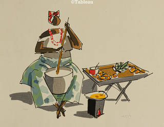 Carybé - Baiana