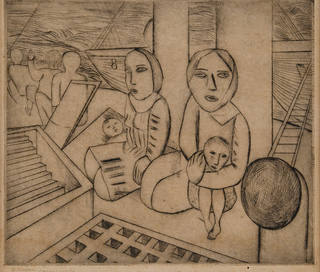 Lasar Segall - III Classe da série "Emigrantes"