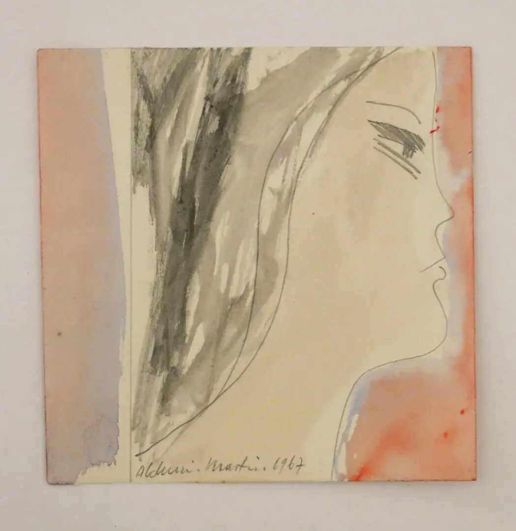 Aldemir Martins - Mulher Data
