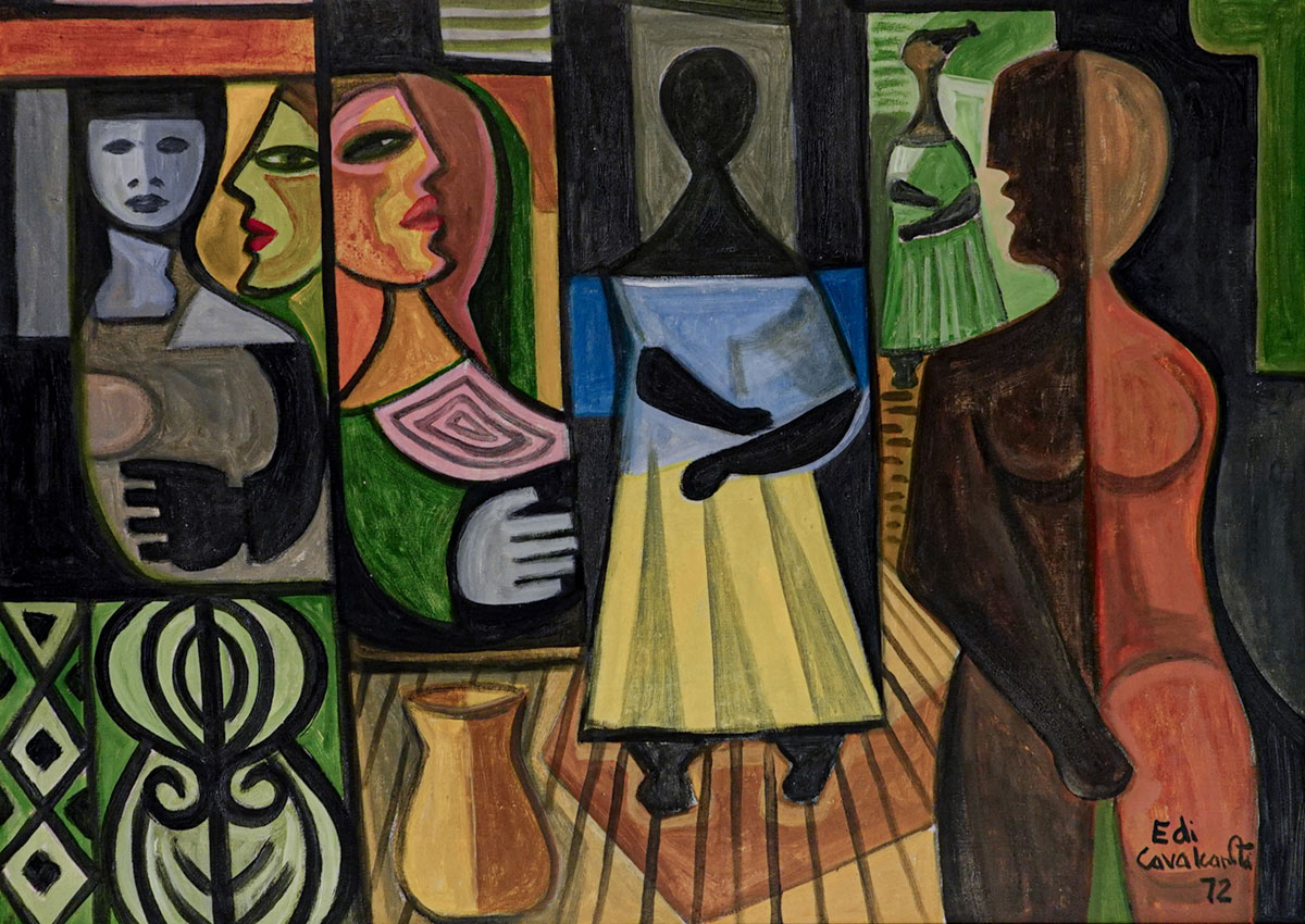 Emiliano di Cavalcanti - Figuras femininas