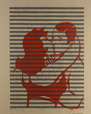 Rubens Gerchman - O beijo