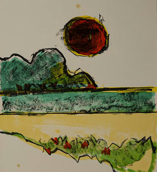 Aldemir Martins - Paisagem