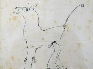 Aldemir Martins - Cachorro - Baleia