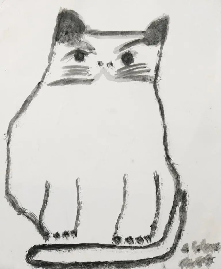 Aldemir Martins - Gato (s/ data)