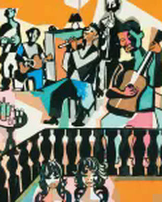 Emiliano di Cavalcanti - Dancing