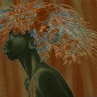 Nato Gomes - Menino com Flores XIV