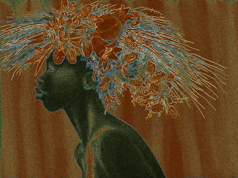 Menino com Flores XIV