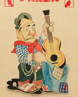 J. Carlos - Capa da Revista "o malho"
