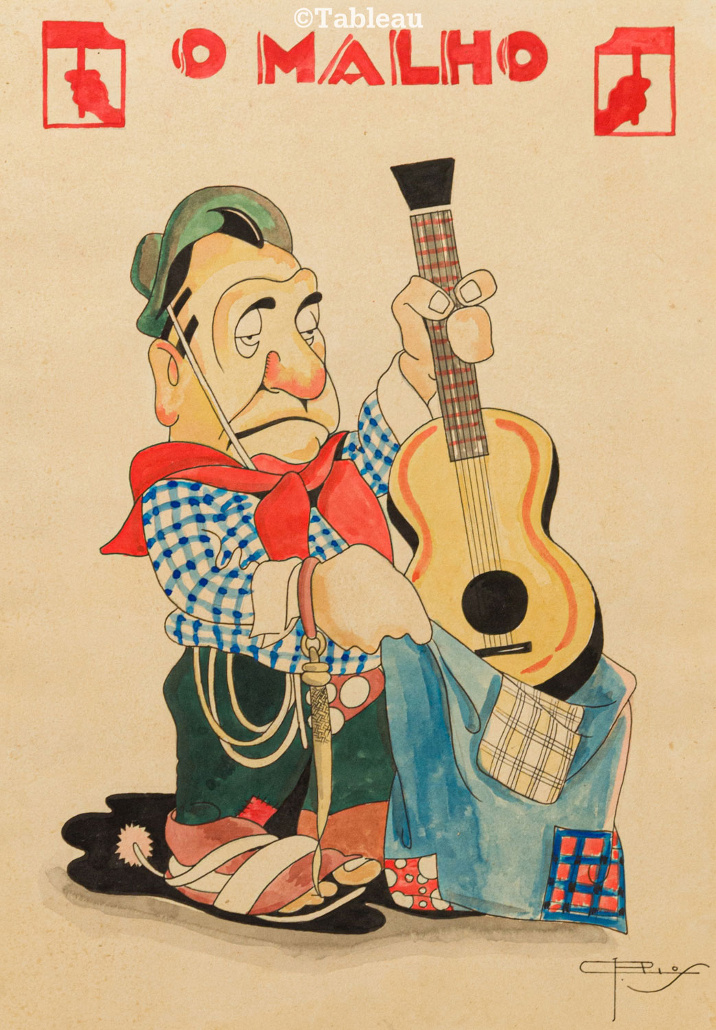 Capa da Revista "o malho"