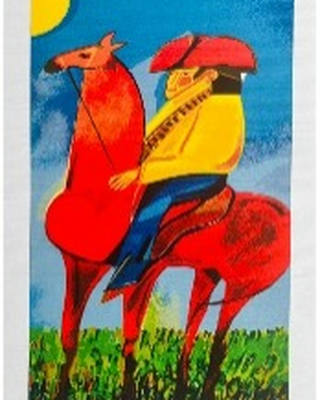 Aldemir Martins - Cangaceiro a Cavalo