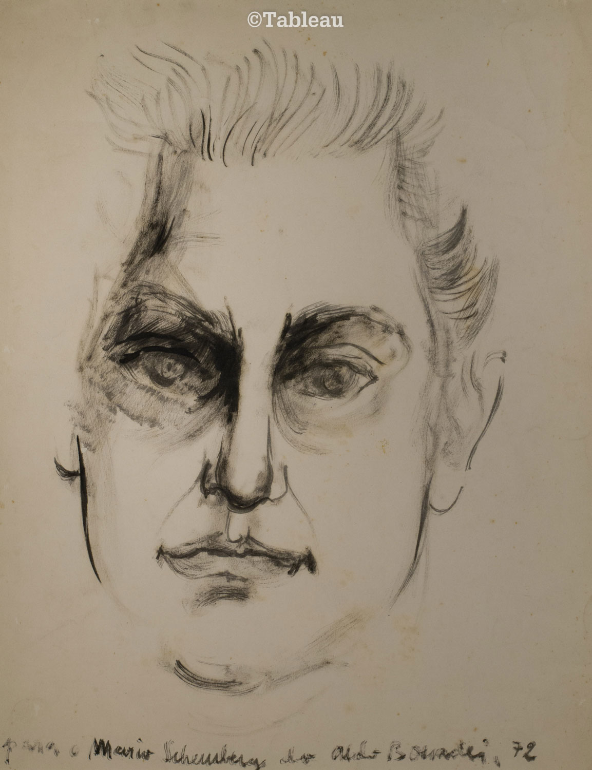 Aldo Bonadei - Retrato de Mário Schenberg