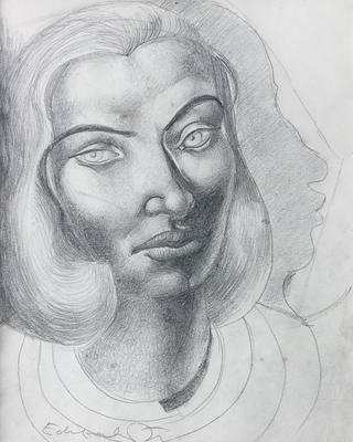 Emiliano di Cavalcanti - Figura feminina