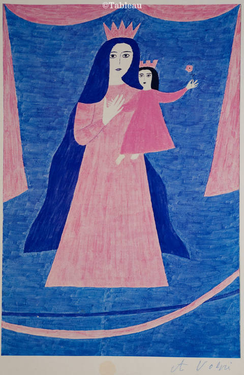 Nossa Senhora e o menino