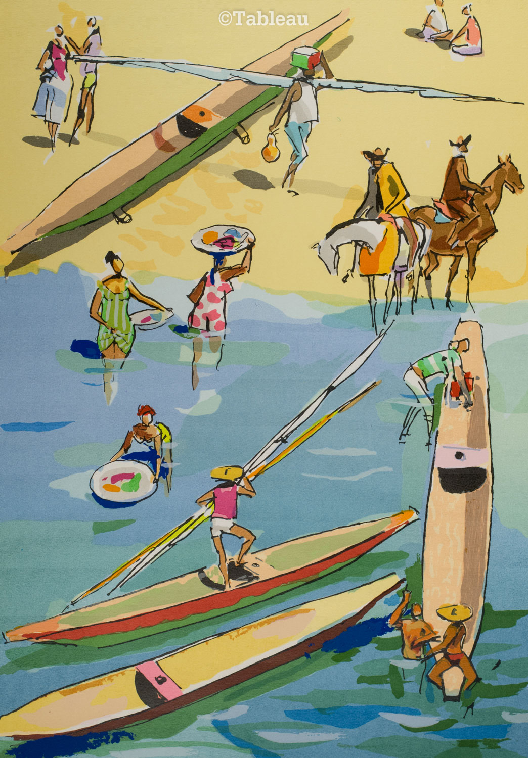 Carybé - Porto de Galinha