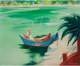 Cícero Dias - Figuras e barcos