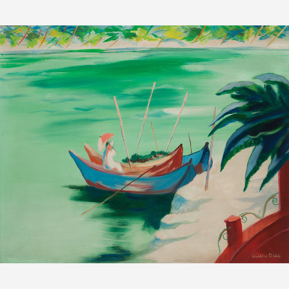 Cícero Dias - Figuras e barcos