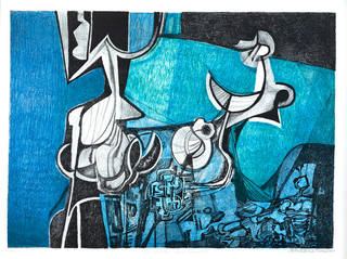 Roberto Burle Marx - Os Sertões - Vaza Barris III