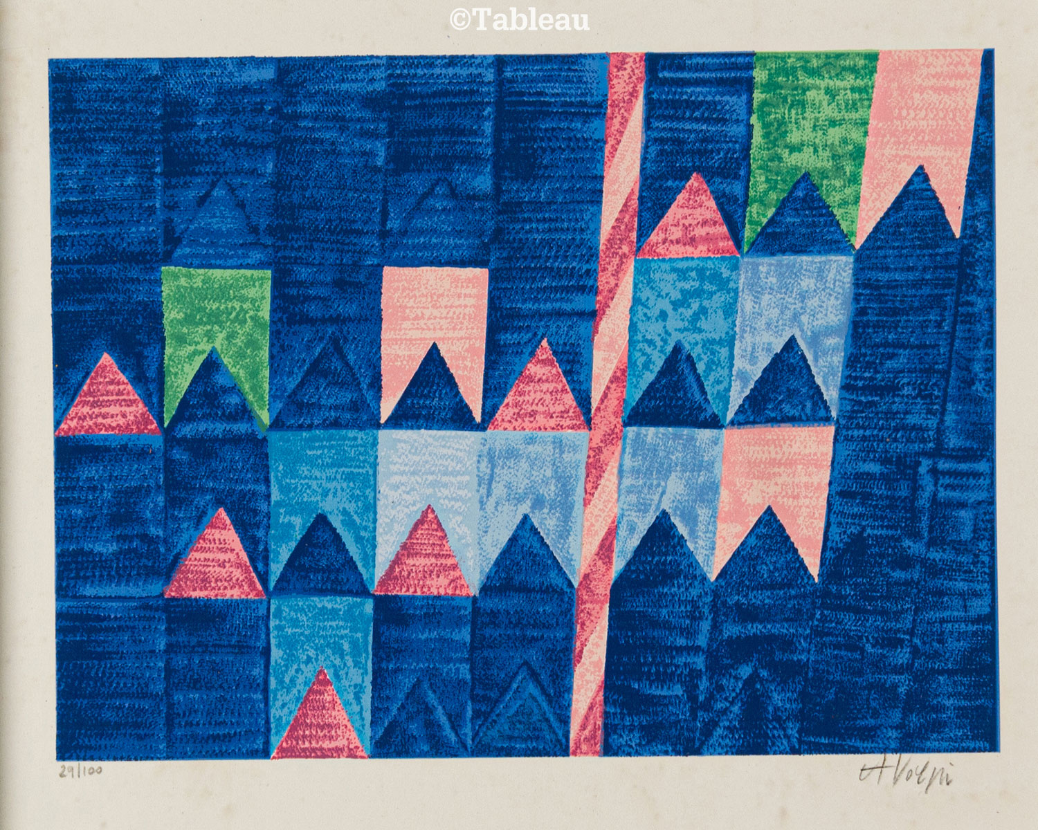 Alfredo Volpi - Bandeirinhas