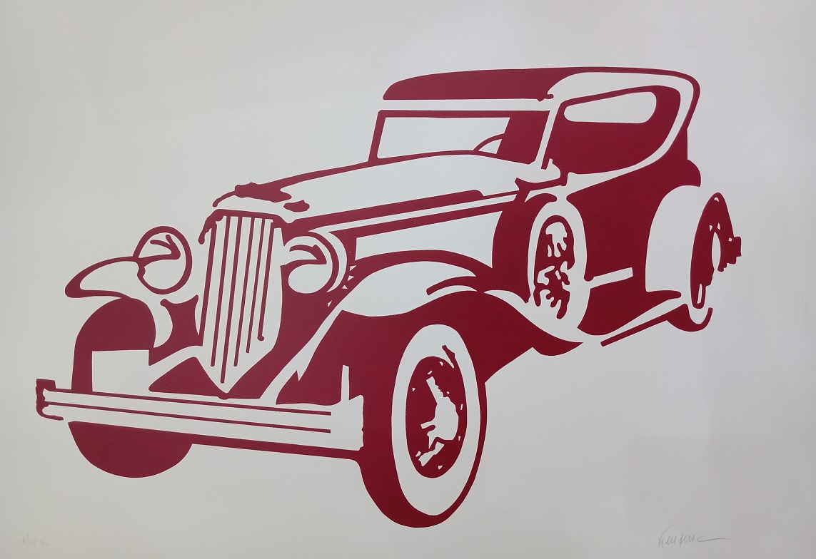 Carro Antigo Vermelho