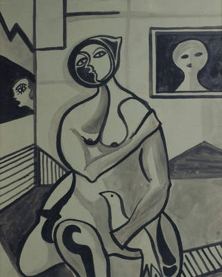 Emiliano di Cavalcanti - Mulher e pomba