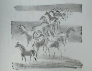 Lívio Abramo - Cavalos