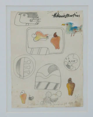 Aldemir Martins - Estudos