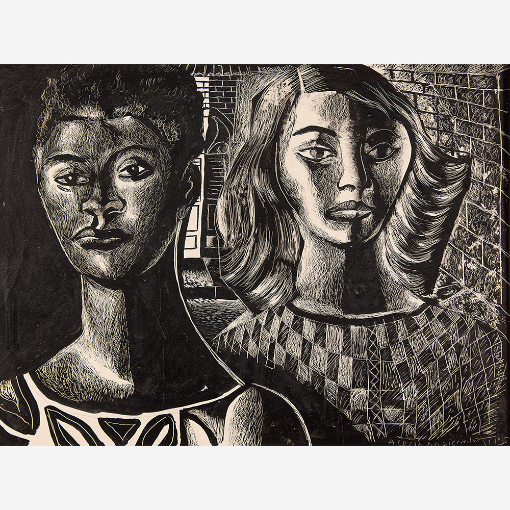 Emiliano di Cavalcanti - Duas mulheres