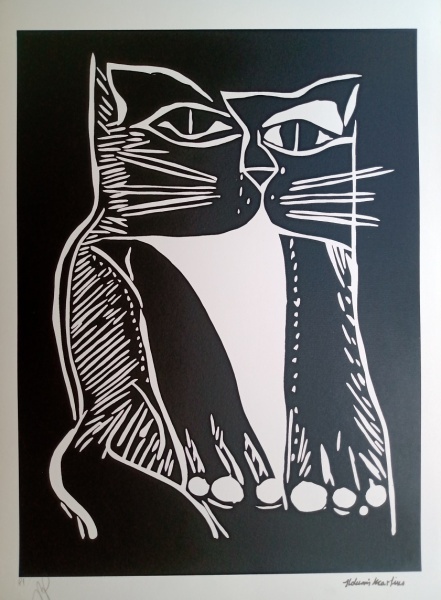Aldemir Martins - Gato Preto