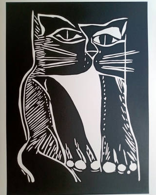 Aldemir Martins - Gato Preto