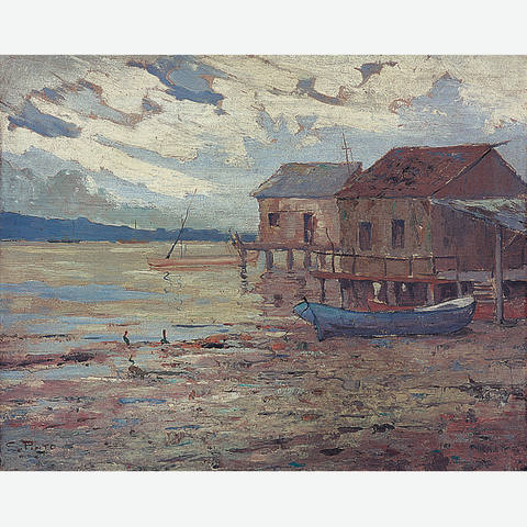 Canoa Ancorada