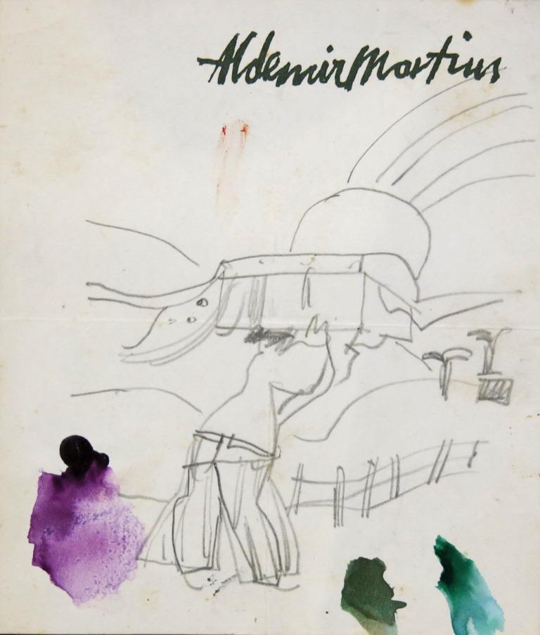 Aldemir Martins - Estudos