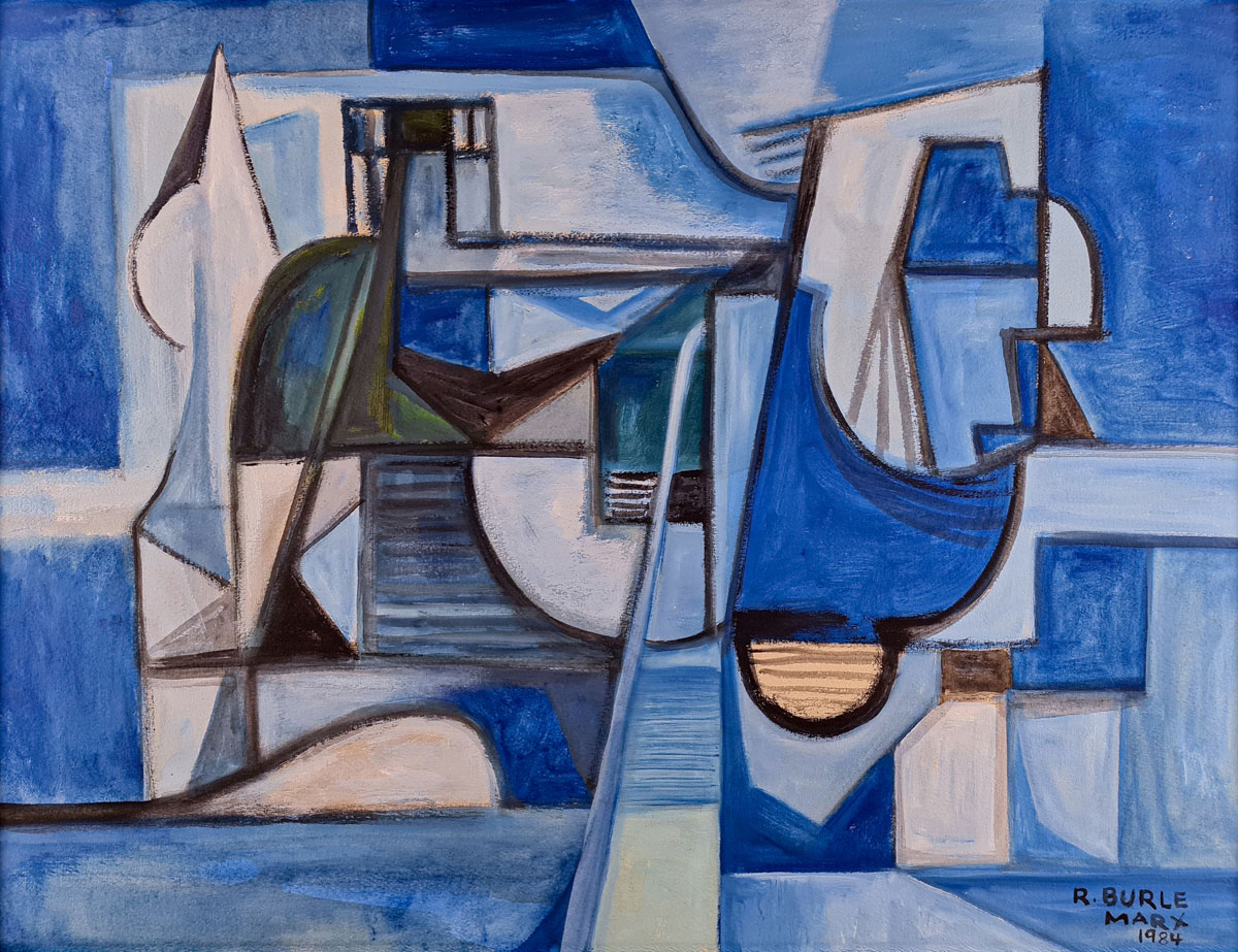 Roberto Burle Marx - Composição abstrata