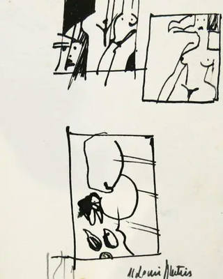 Aldemir Martins - Estudos