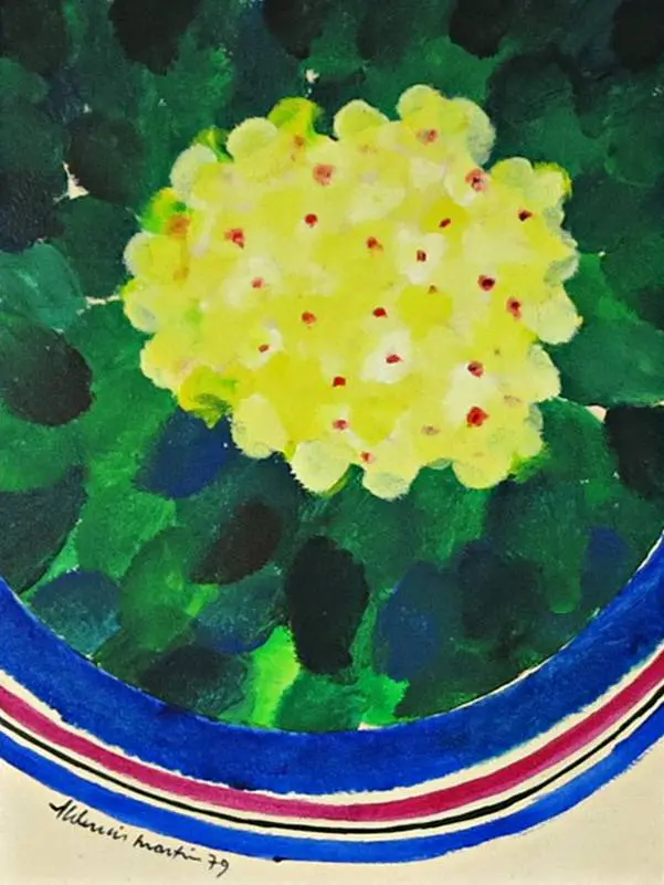 Aldemir Martins - Flores Amarelas