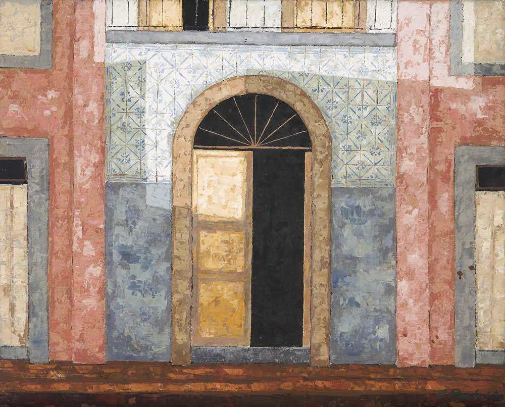 Casa de Azulejo entre Casas Rosadas