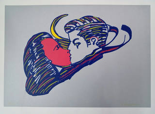 Rubens Gerchman - Beijo