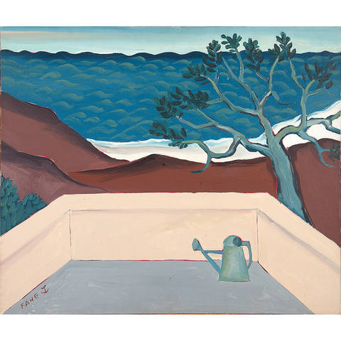 Paisagem com mar